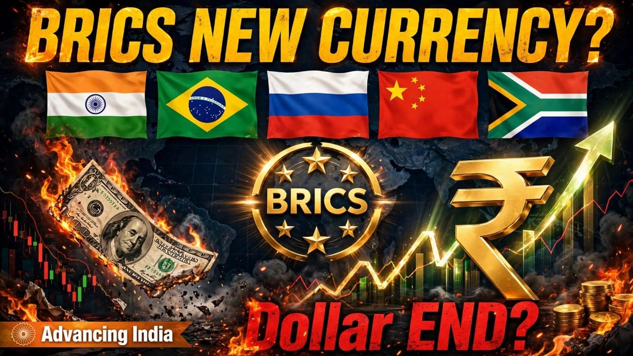 BRICS New Currency Dollar End Rupee