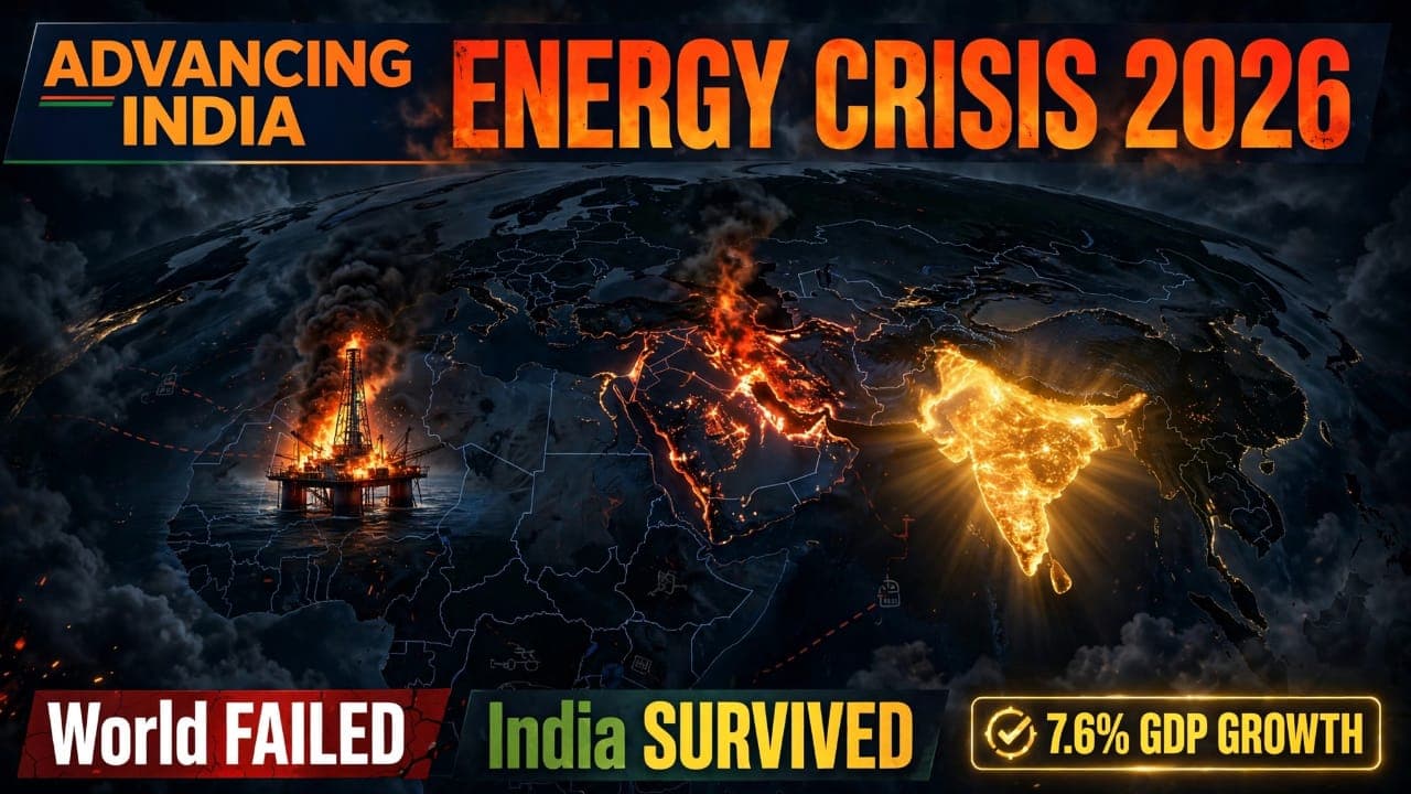 Energy Crisis 2026 India Survived GDP