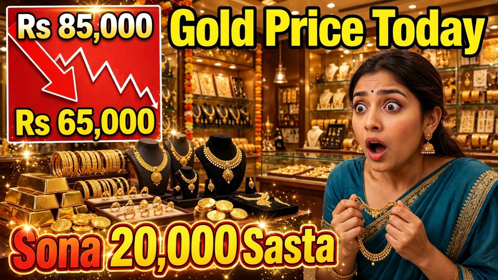 Gold Price Today Sona 20000 Sasta