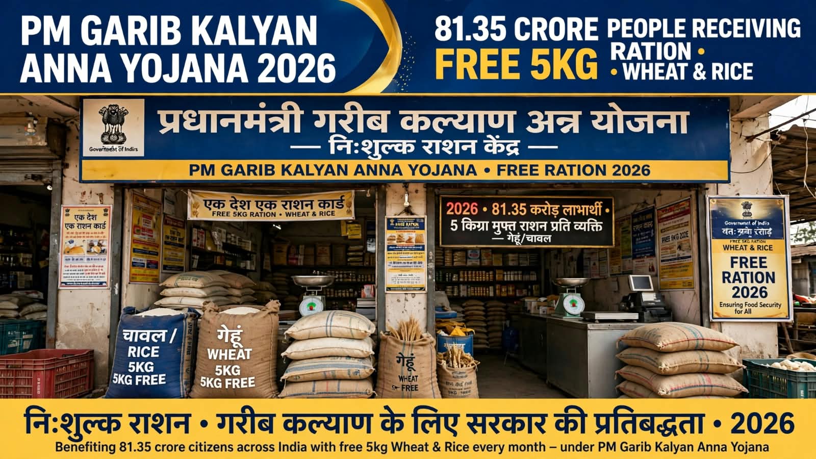 PM Garib Kalyan Anna Yojana Ration