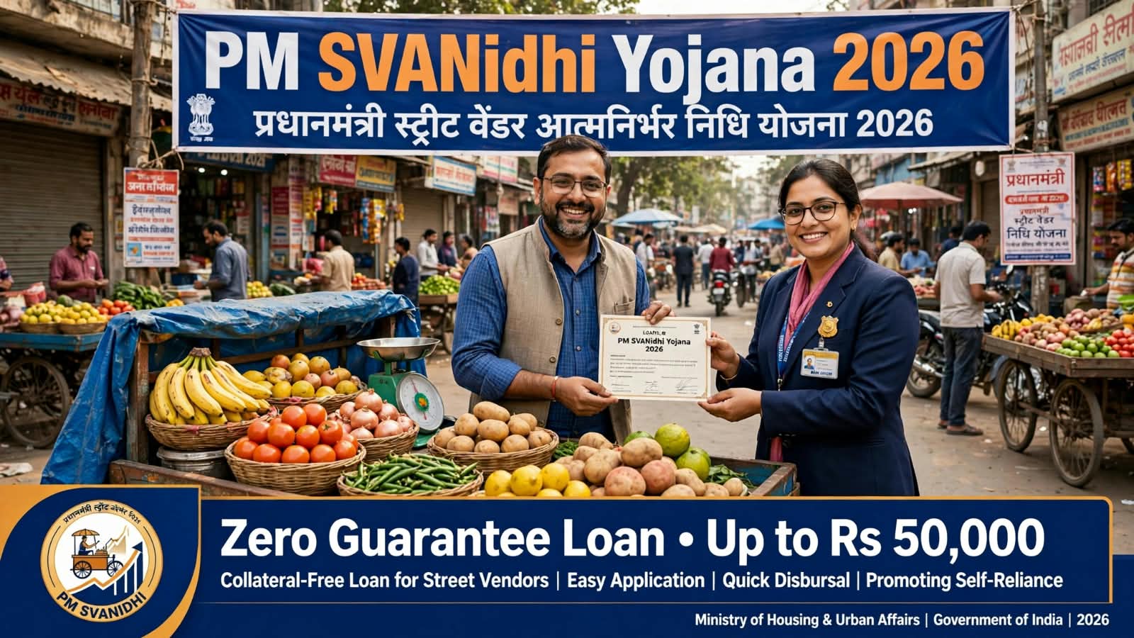PM SVANidhi Yojana Street Vendor