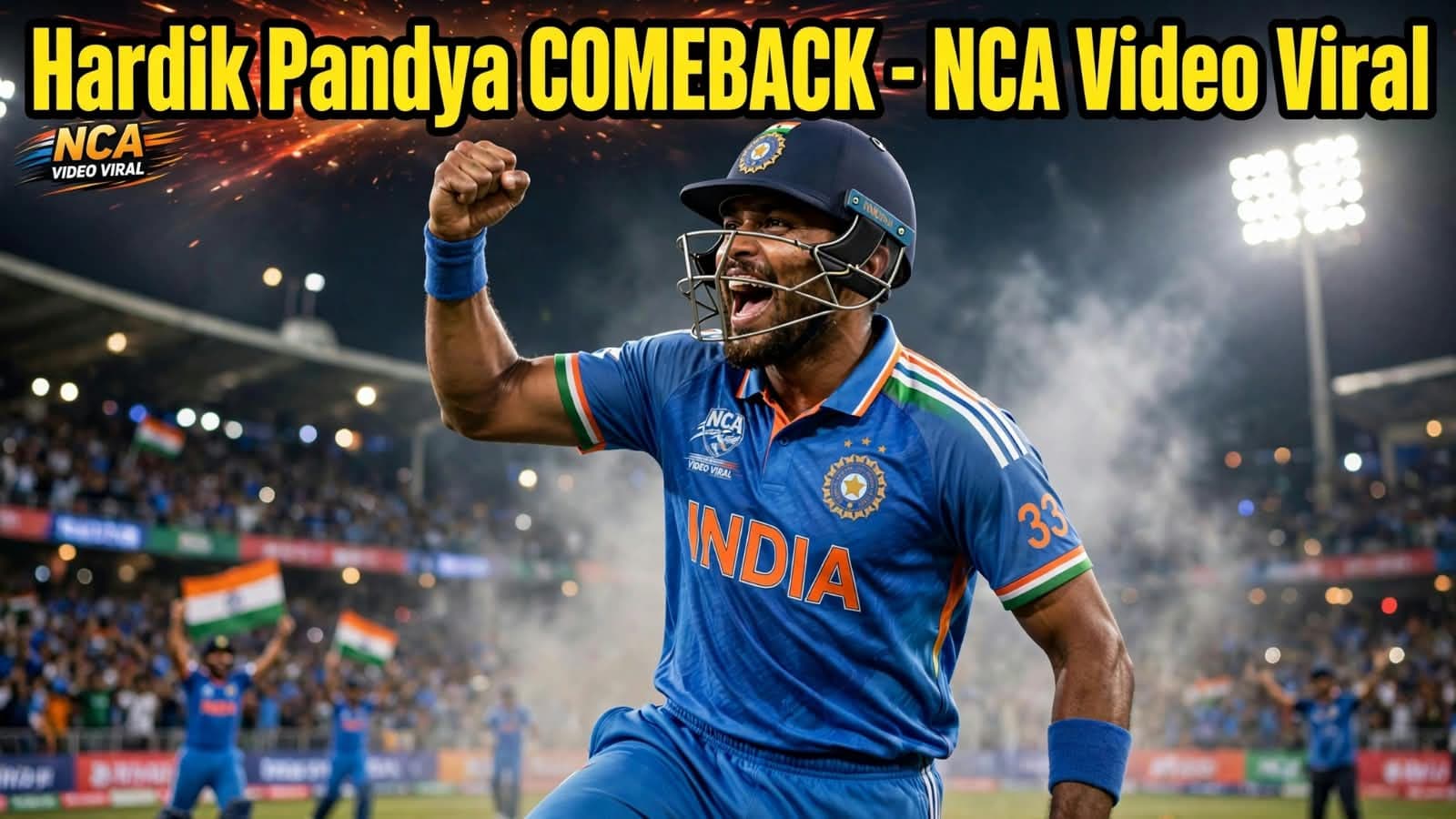 Hardik Pandya Comeback NCA Viral