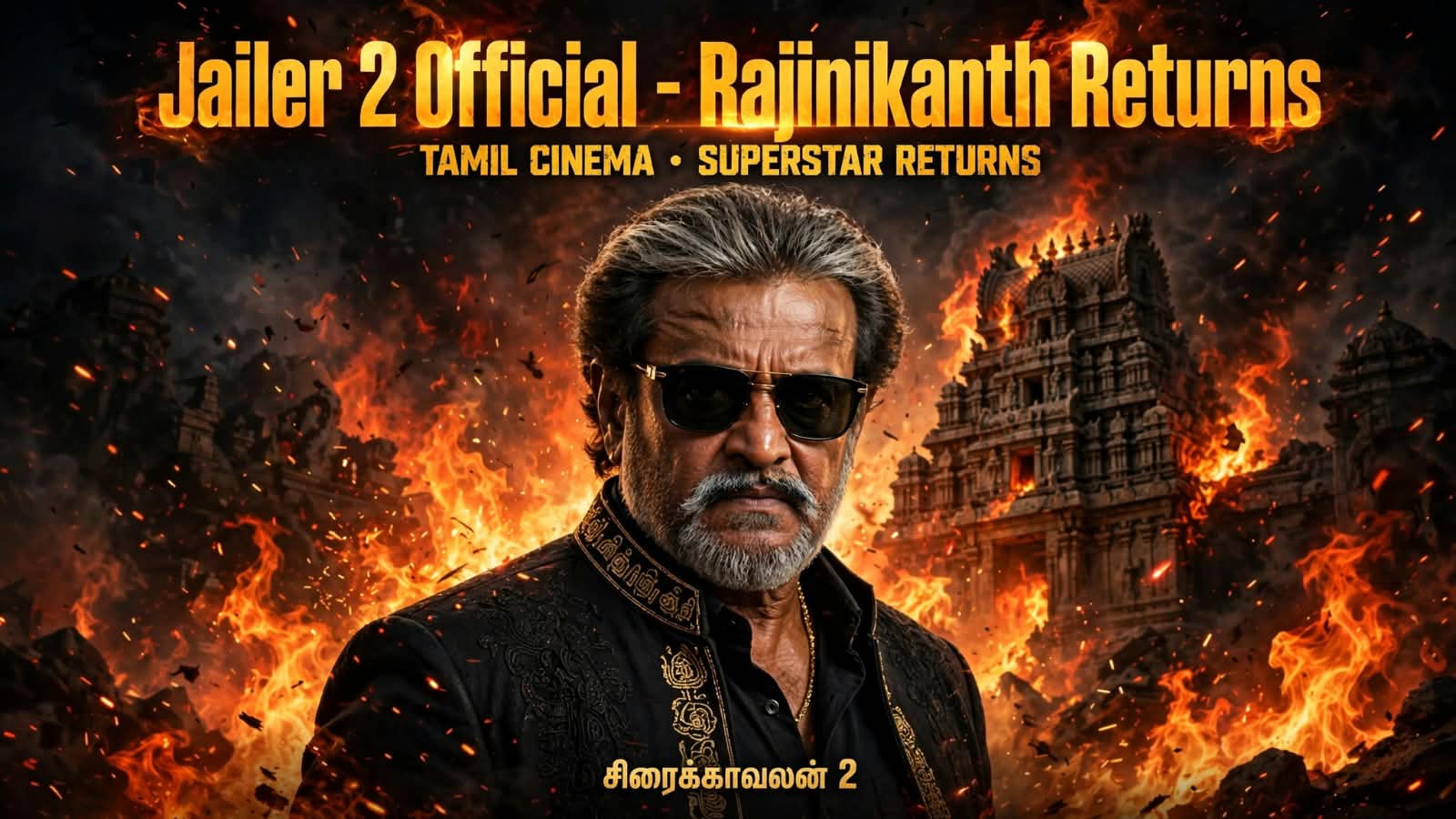 Jailer 2 Rajinikanth Returns Poster